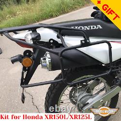 For Honda XR 150 L Rack luggage System XR125L Crash bars XR150L Kit Monokey, Gift