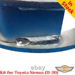 For Toyota Sienna Complete suspension lift Rear shock extenders Strut spacer Kit