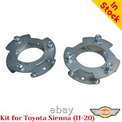 For Toyota Sienna Rear strut spacers Suspension lift Front strut spacers kit