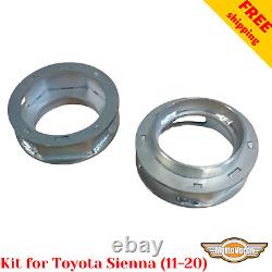 For Toyota Sienna Suspension lift Rear shock extenders Front Rear Strut spacer