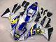 For Yzf R1 2009-2011 Blue Yellow White Abs Injection Mold Bodywork Fairing Kit