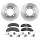 Front Brake Disc Rotors And Pads Kit For F250 Truck F350 Ford F-250 Super Duty