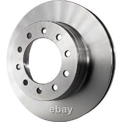 Front Brake Disc Rotors and Pads Kit for F450 Truck F550 Ford F-450 Super Duty