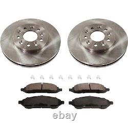 Front Brake Disc Rotors and Pads Kit for Ford Freestar Mercury Monterey 04-07
