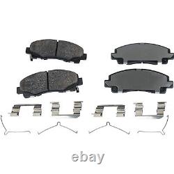 Front & Rear Brake Disc Rotors and Pads Kit For Acura TLX 2015 2016 2017-2020