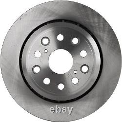 Front & Rear Brake Disc Rotors and Pads Kit For Lexus LS460 2009 2010 2011-2017