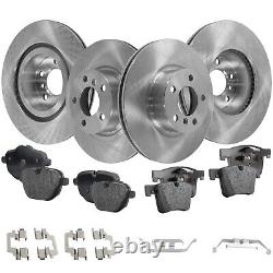 Front & Rear Brake Disc Rotors and Pads Kit for BMW X3 X4 2015-2018