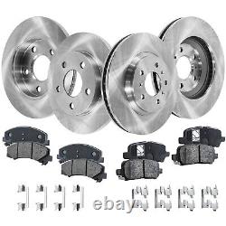 Front & Rear Brake Disc Rotors and Pads Kit for Chevy Chevrolet Impala Limited