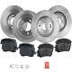 Front & Rear Brake Disc Rotors And Pads Kit For Hyundai Sonata Elantra Gt Optima