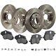 Front & Rear Brake Disc Rotors And Pads Kit For Vw Town Country Grand Caravan