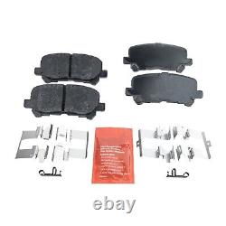 Front and Rear Brake Disc Rotor and Pad Kit For 2011-2014 Honda Odyssey Ceramic
