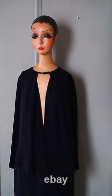 Giorgio Armani Women's Sexy Blouse and Skirt Outfit 100% Silk Crepe Gorgeous