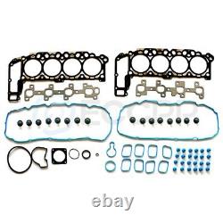 Head Gasket Bolts Set Water Pump Cover Gasket For 02 Jeep Grand Cherokee 4.7L