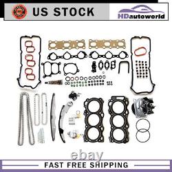 Head Gasket Set & Timing Chain Kit New For 2002 Dodge Ram 1500 4.7L GAS SOHC