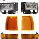 Headlight Kit For 1989-92 Ford Ranger Left And Right With Bulbs Below Headlight