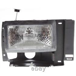 Headlight Kit For 1989-92 Ford Ranger Left and Right With bulbs Below Headlight
