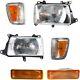 Headlight Kit For 1993-1998 Toyota T100 With Turn Signal Light And Corner Light