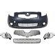 Headlight Kit Includes Front Bumper And 2-grilles For 2007-2008 Toyota Yaris