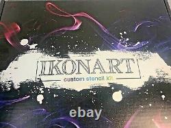 IKONART Custom Stencil Making Starter Kit, Reusable Stencils, Business in a box