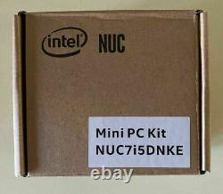 Intel Nuc BlkNUC7I5DNKE Kit Mini PC Computer 960791 Us Power Cord NEW