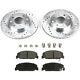 Kit-090221-307 Sure Stop 2-wheel Set Brake Disc And Pad Kits Front New For Civic
