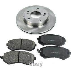 KIT-090221-505 Sure Stop 2-Wheel Set Brake Disc and Pad Kits Front New for 240