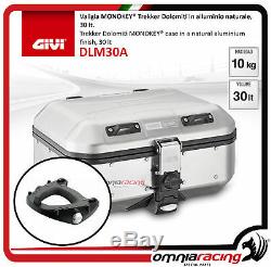Kit Givi Top Case DLM30A + Plaque Piaggio Mp3 500 ie Sport/Business 20142017