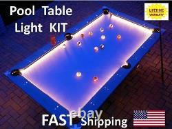 LED Billiard Table Lighting KIT Commercial Pool Hall Business Accessories