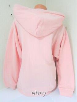 LOT Victoria Secret Pink ROSY NECTARINE LOGO PULLOVER HOODIE CLASSIC PANT XL SET