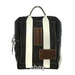 Manikomio Design Backpack Icon Aviator's Kit Bag Brown Leather Business Man
