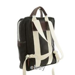 Manikomio Design Backpack Icon Aviator's Kit Bag Brown Leather Business Man
