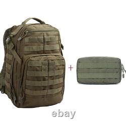 Men's Tactical Backpack? + Military Molle Pouch Outdoor Medical Kit Hiking lot