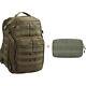 Men's Tactical Backpack? + Military Molle Pouch Outdoor Medical Kit Hiking Lot
