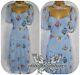 Mother Of The Bride Wedding Outfit Monsoon Size 16 Bnwt £170 Blue Midi Dress