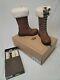 New Ugg W Adirondack Iii Tall Chestnut Boots Size 8 Wool Waterproof With Care Kit