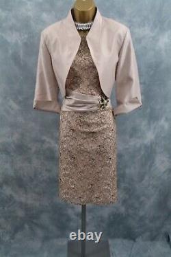 NIGHTINGALES Size 18 BNWT Lace Dress and Jacket Mother of the Bride Outfit