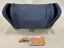 NWOT TUMI Hanging Travel Kit Toiletry Bag 22191DH & Camden Leather Luggage Tag