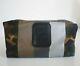 New Authentic Ghurka Holdall No. 101 Camo Canvas Leather Toiletry Dopp Bag Kit