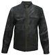 New Daddy's Home Movie Outfit Mark Wahlberg Biker Distressed Real Leather Jacket