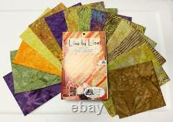 New Line by Line Busy Bee Quilt Top Pattern and Fabric Kit by Nancy Carew