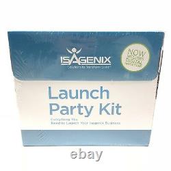 New Sealed Isagenix Business Launch Party Starter Kit Now With Digital Invitations