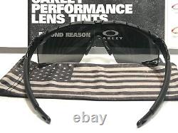 Oakley SI M Frame 2.0 Matte Black Grey Strike with USA Bag + Anti Fog Kit + Strap
