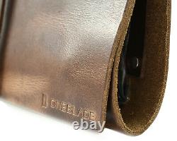 OneBlade x Koch Leather Co. Genuine Leather Dopp Toiletry Wash Kit