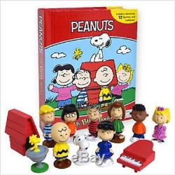 PEANUTS My Busy Book Activity Kit BRAND NEW! Includes 12 Figurines