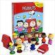 Peanuts My Busy Book Activity Kit Brand New! Includes 12 Figurines
