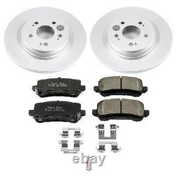 Powerstop CRK7923 Brake Disc and Pad Kits 4-Wheel Set Front & Rear for Odyssey