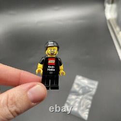 RARE! Lego Employee Business Card Kevin Hinkle Black/Outfit Yellow Minifig