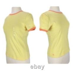 Ralph Lauren Womens Outfit Size 4 Petite 3 Pc Silk Linen Orange Yellow