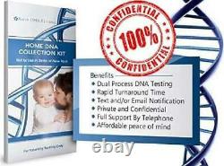 Rapid Paternity Test Kit Lab Fees Included DNA Results in 2 Business Days