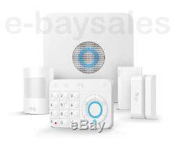 Ring Smart Wifi Alexa Alarm 5 Pce Home House Business Office Security Kit System